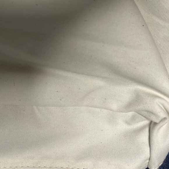 L'Occitane en Provence Denim/Canvas Tote Travel Shopping Bag 12"x14" - Picture 9 of 10